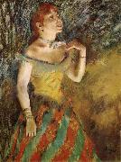 Edgar Degas New Singer oil painting artist
